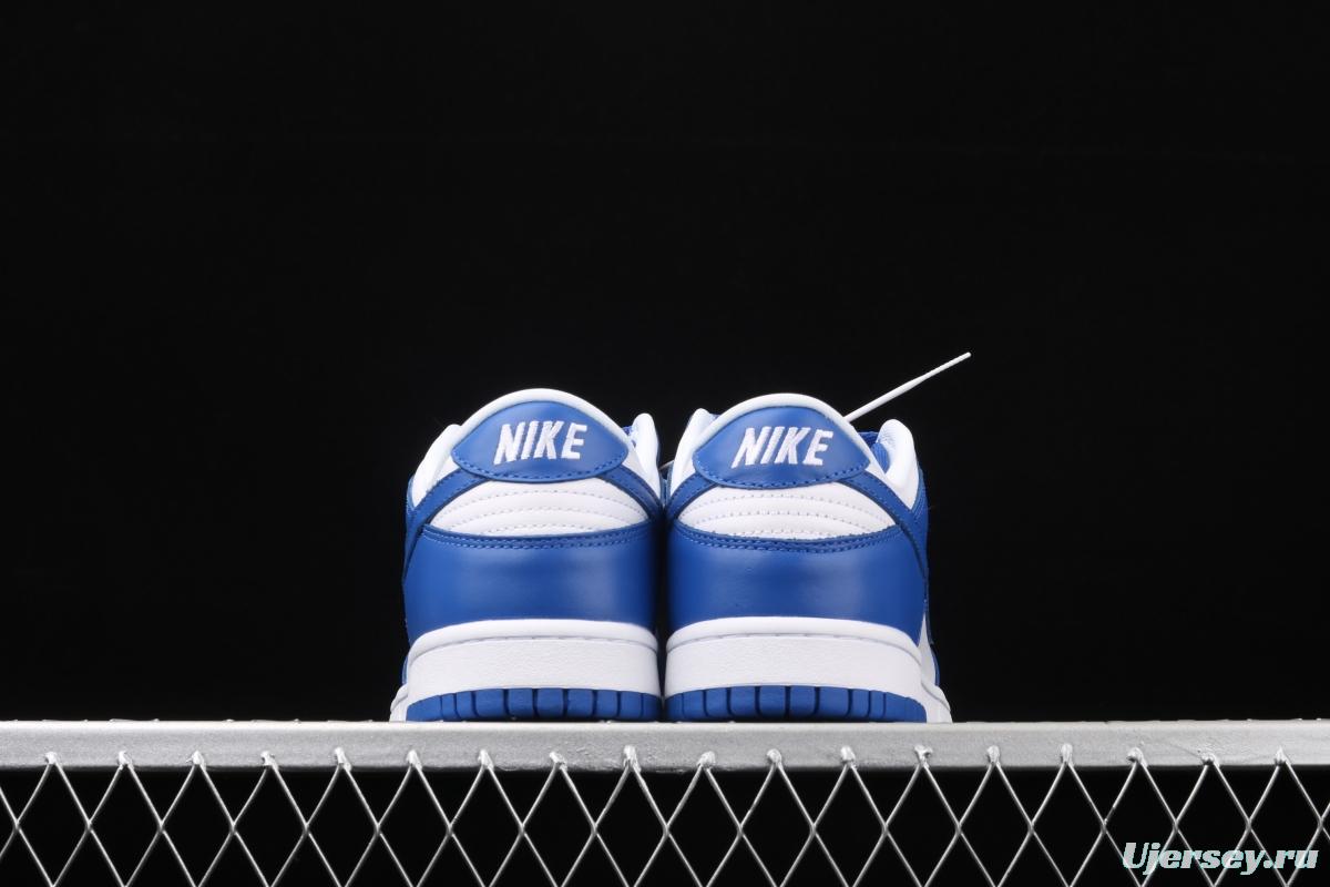 NIKE SB DUNK Low NCAA 35th Anniversary White Blue first year Color matching Skateboard shoes CU1726-100