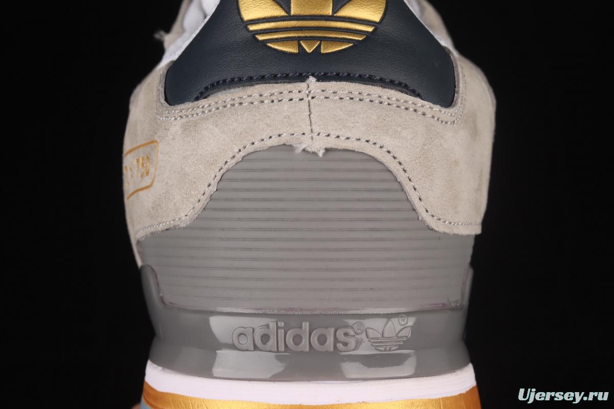 Adidas Original ZX 750Q35066 retro casual running shoes
