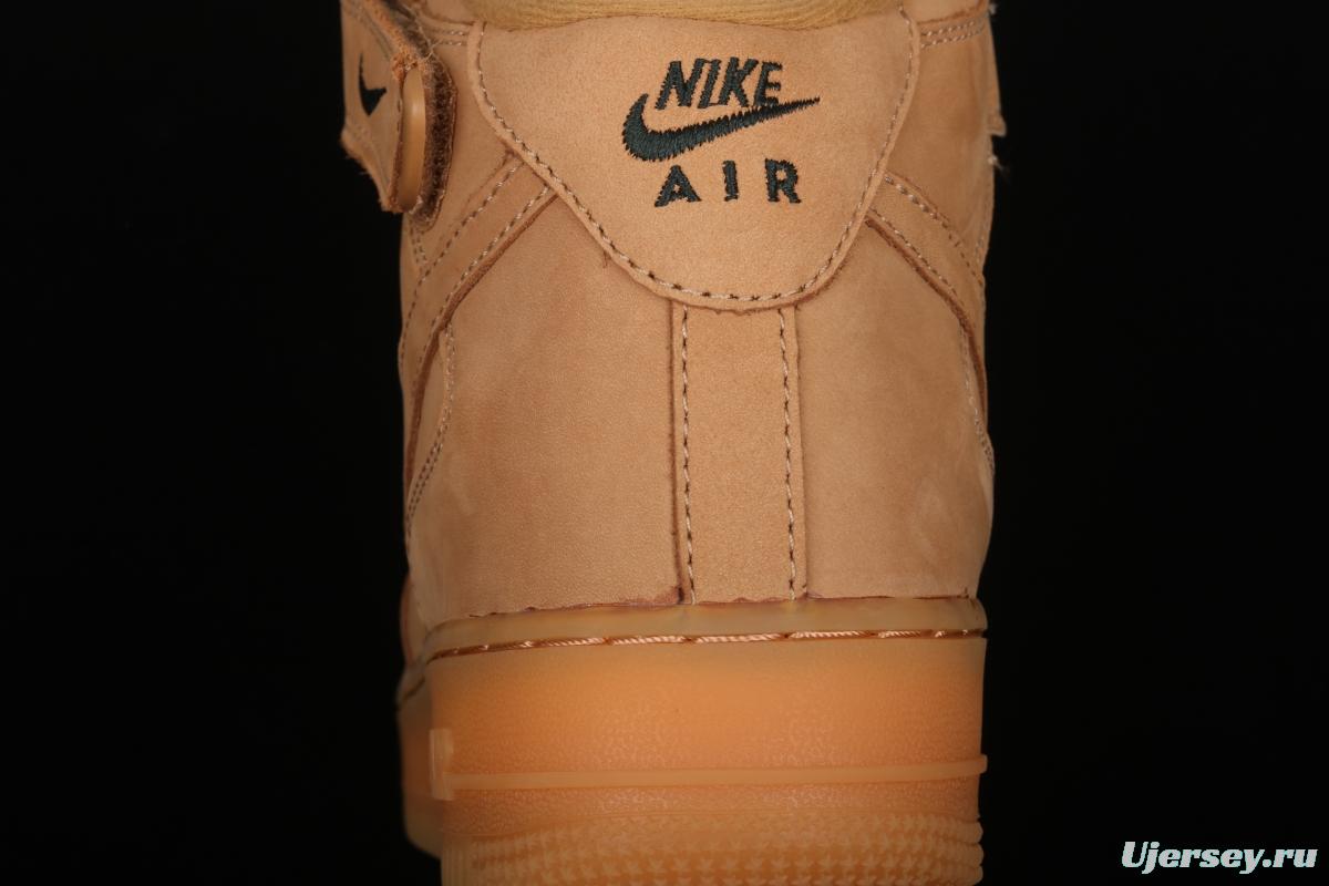 NIKE Air Force 1 Mid'07 Prm QS helps wheat color 715889-200