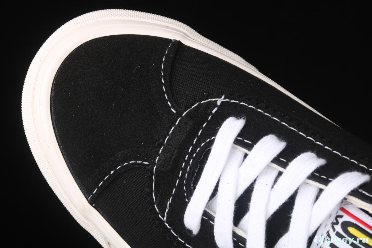 Vans Sport 73 Dx Chen Feiyu with Anaheim classic black and white canvas retro low-top casual board shoes VN0A3WLQUL1