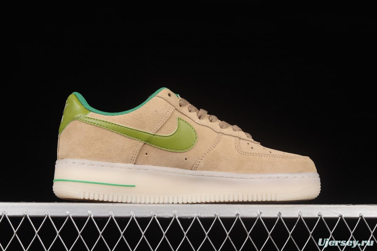 NIKE Air Force 11407 Low Cactus Desert Cactus Dark low-top Leisure Board shoes CV1755-100