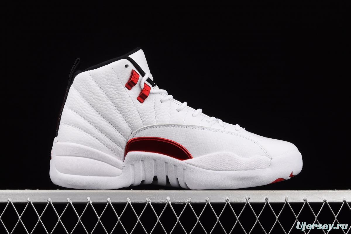 Air Jordan 12 Twist 2 2 White and red CT8013-106