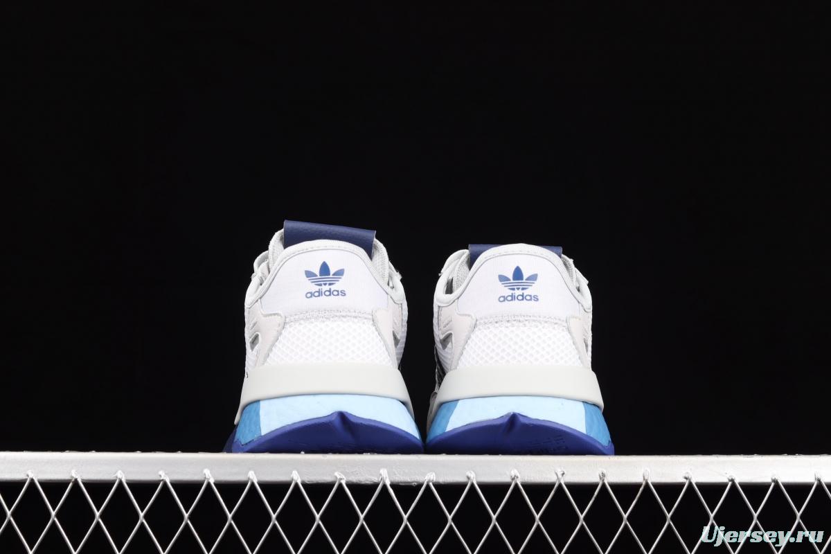 Adidas Nite Jogger 2019 Boost H017163M reflective vintage running shoes