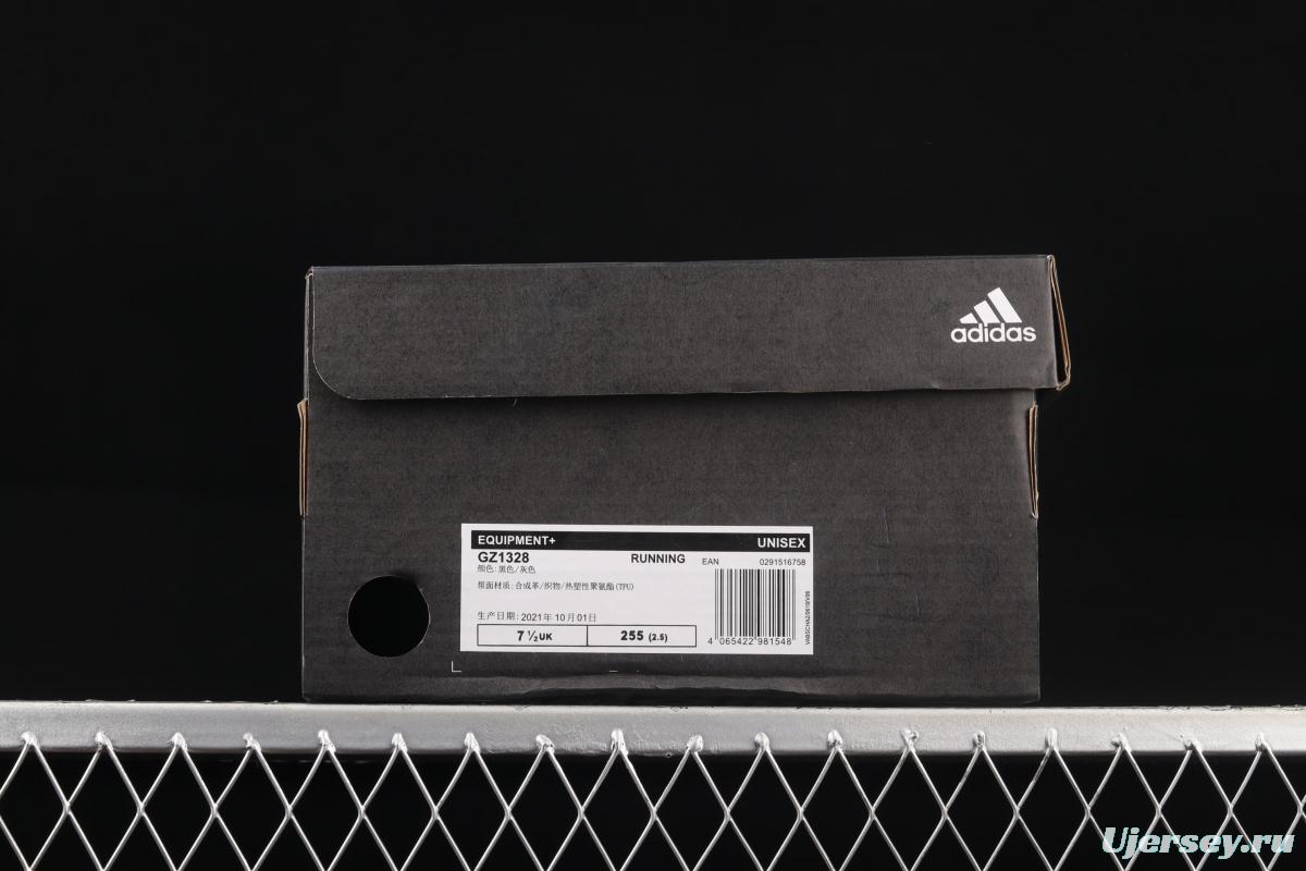Adidas EQUIPMENT+ GZ1328 2021 new cushioning breathable popcorn casual running shoes