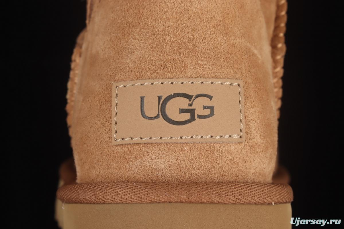 UGG Mini Bailey Button II wooden buckle help outdoor snow boots 1016422