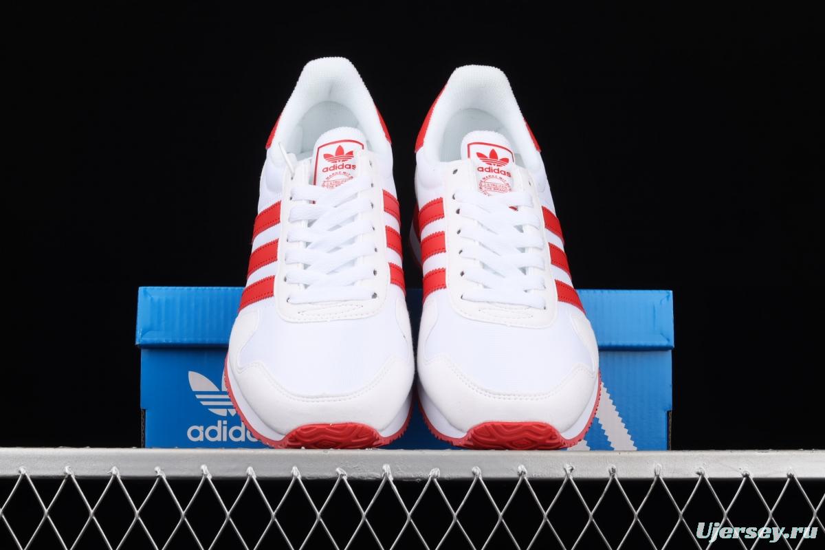 Adidas USA 84 FW2056 clover retro running shoes
