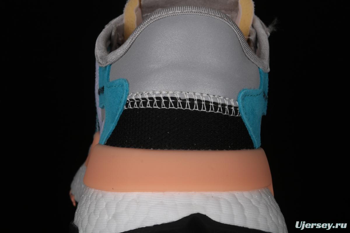 Adidas Nite Jogger 2019 Boost FV3852 3M reflective vintage running shoes