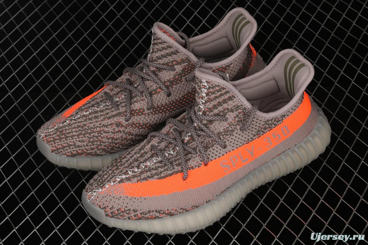 Adidas Yeezy 350V2 Real Boost Basf BB1826 das coconut 350 second generation gray orange BASF Boost original