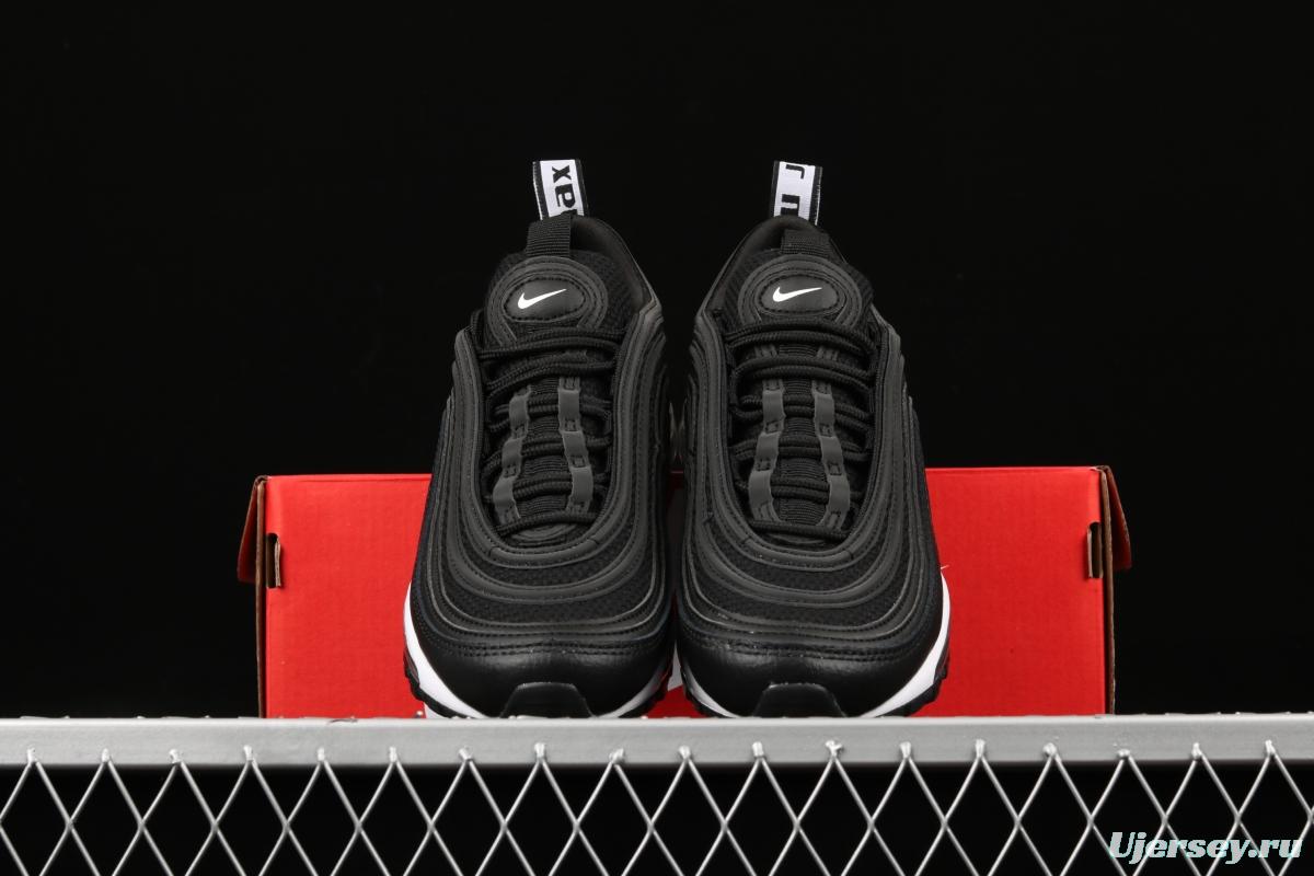 NIKE Air Max 97 Lx black and white serial bullet air cushion running shoes AR7621-001
