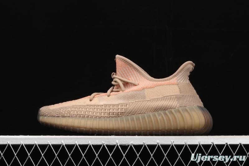 Adidas Yeezy 350 Boost V2 Sulfur FZ5240 Darth Coconut 350 second generation hollowed-out pheasant red color BASF Boost original