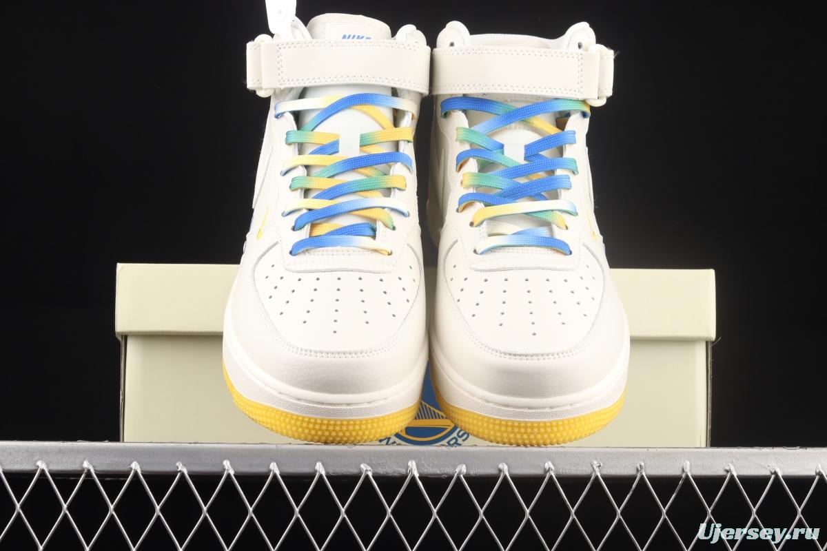 NIKE Air Force 1' 07 Mid Su19 3M reflective medium-top casual board shoes GT5663-306