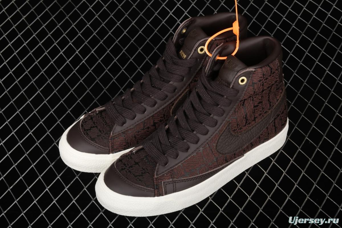 NIKE Blazer Mid'77 Mid Trail Blazers High-top True Vulcanized Leisure Board shoes DA4299-200