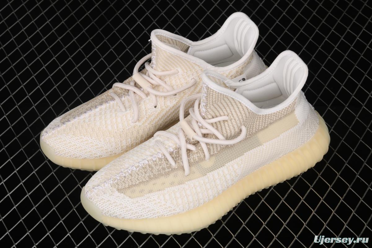 Adidas Yeezy Boost 350 V2 FZ5246 Darth Coconut 350 second generation new oxidized swan splicing full sky star color match BASF Boost original