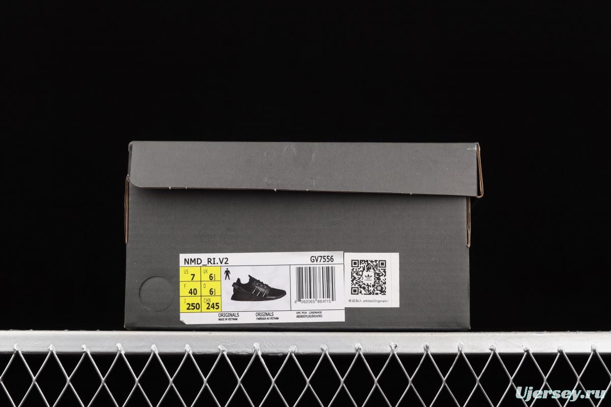Adidas NMD_RI.V2 GV7556 Japanese stretch knitted running shoes