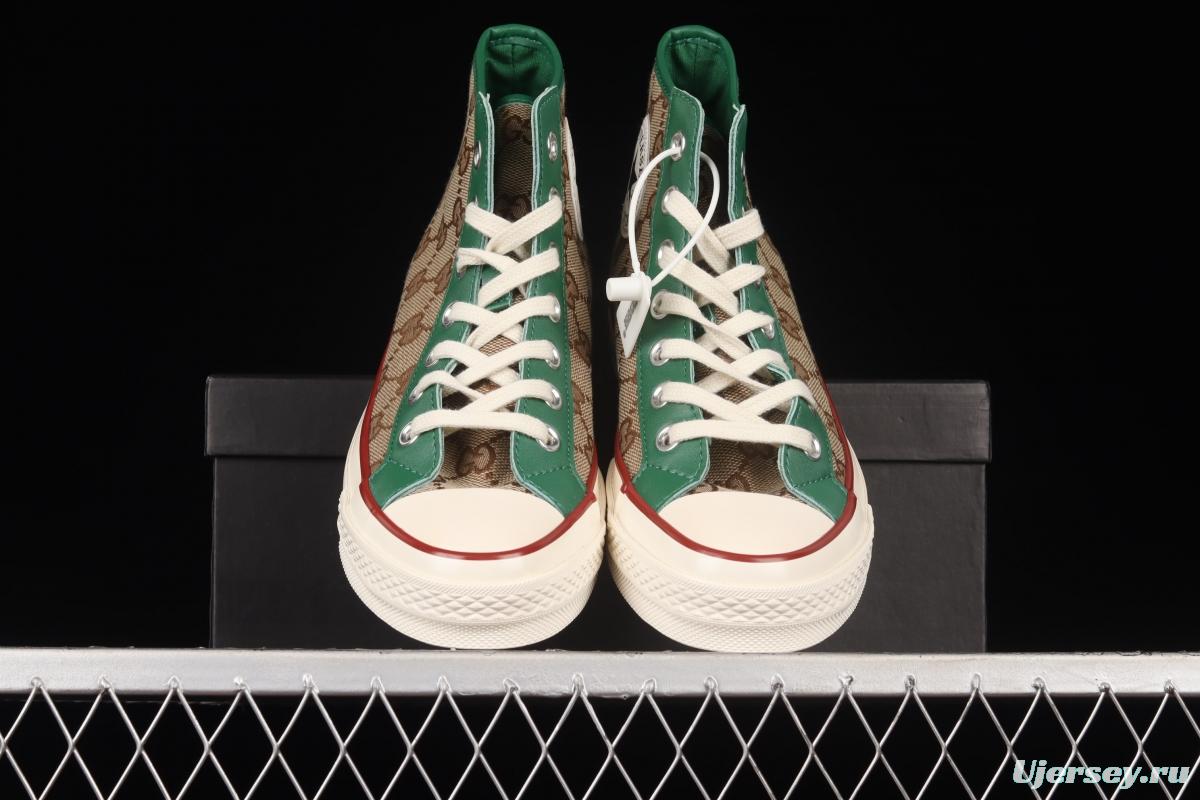 Remake Con Gucci x Converse Converse Trend High Top Casual Sneakers 169769C