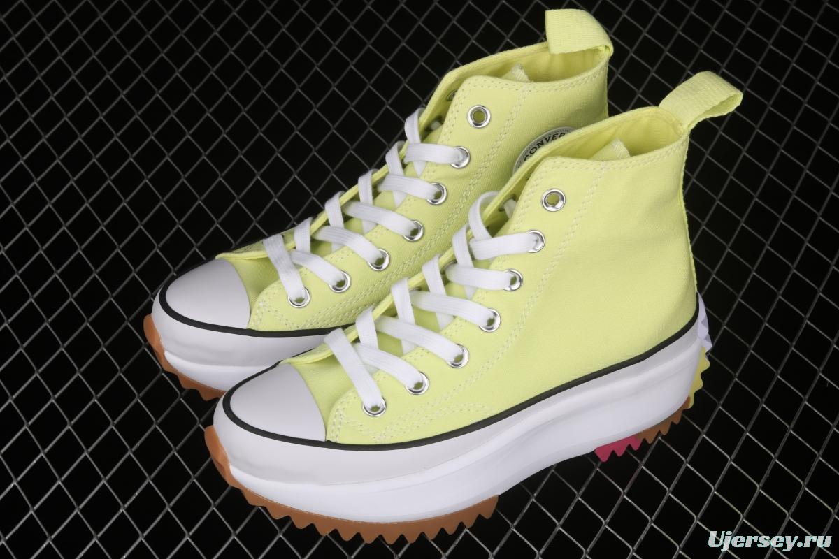 Converse x Keith Hatding Run Star Hike muffin thick-soled high-top casual board shoes 571112C