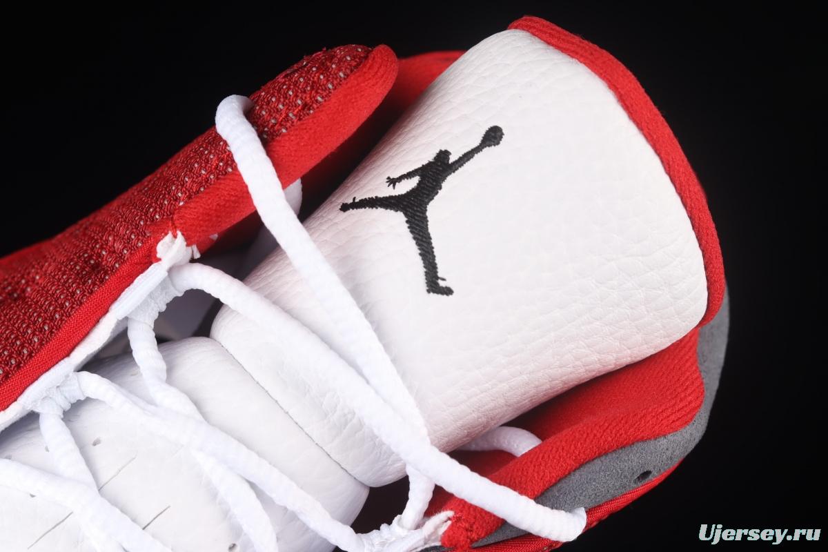 Air Jordan 13 Retro 3 White Gray Red 3M Reflector DJ5982-600
