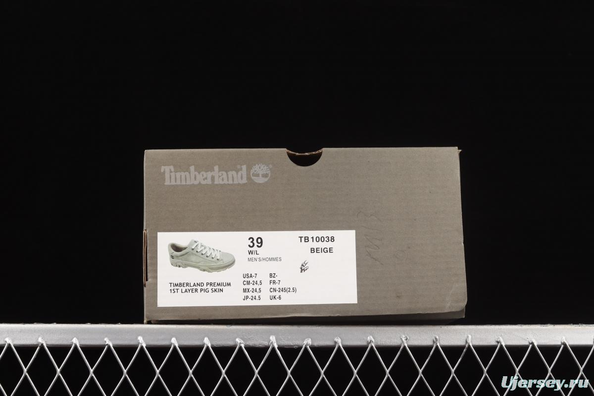 Timberland low-top casual shoes TB10038BEIGE