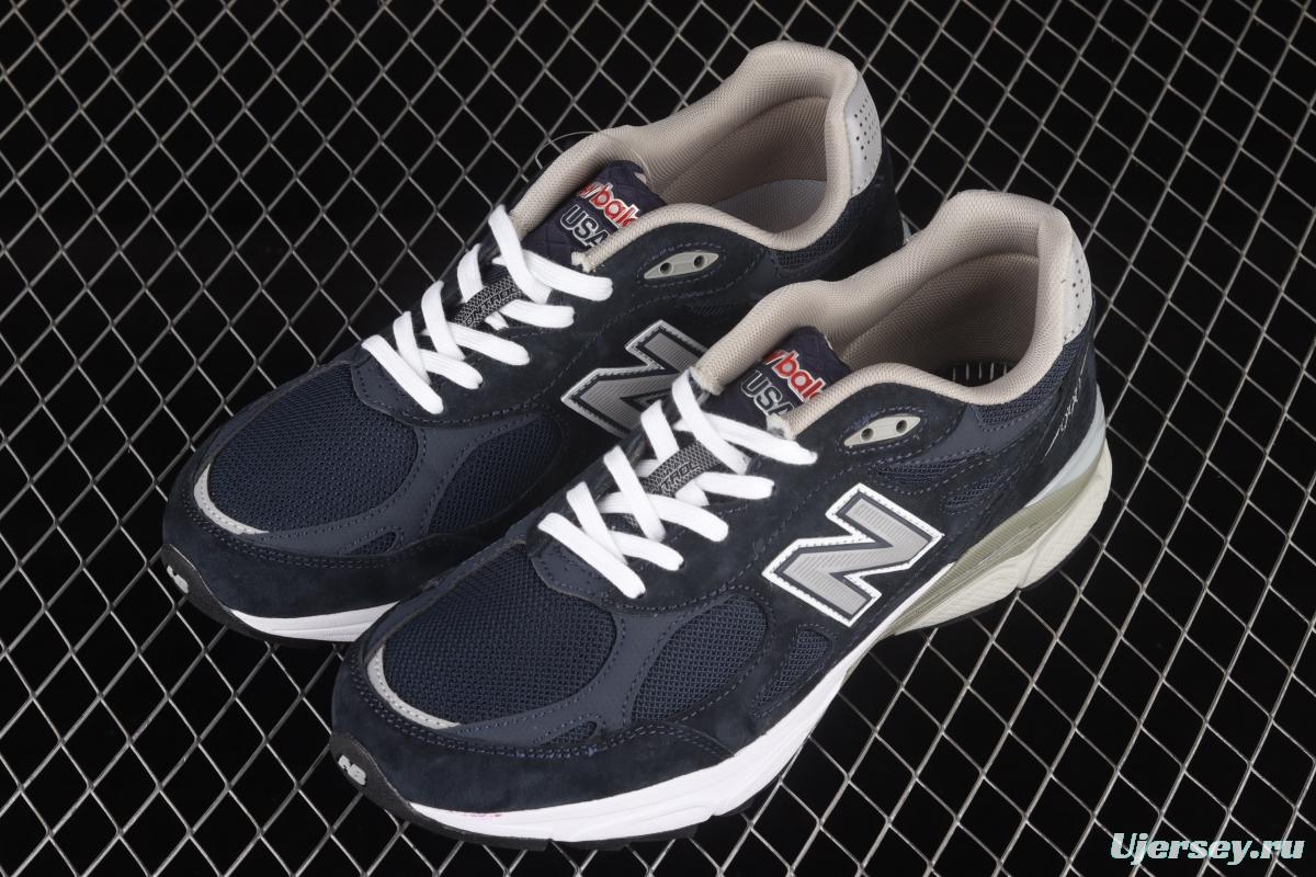 New Balance NB990 series of high-end American retro leisure running shoes M990NB3