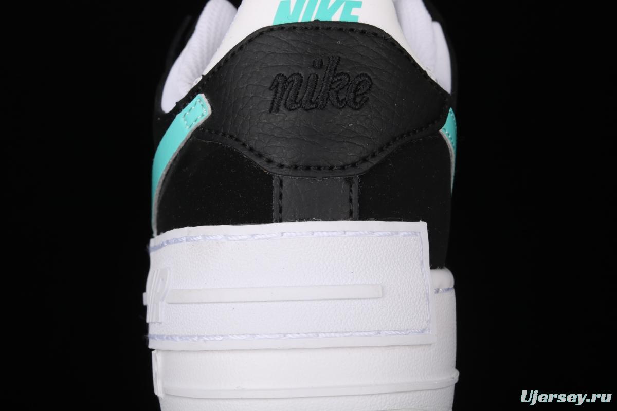 NIKE Air Force 1 ShAdidasow Rtl light weight heightened low-top board shoes CZ7929-100