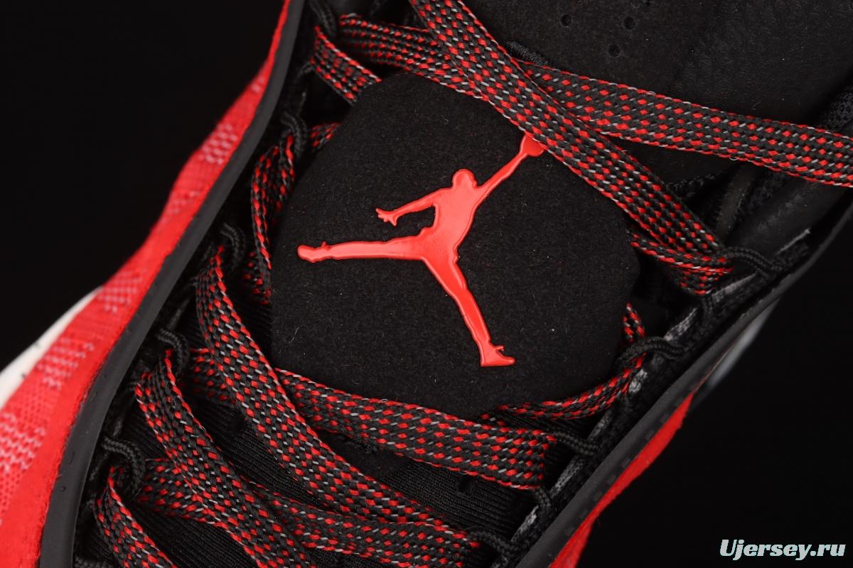 Air Jordan XXXIV Low Black Red AJ36 Joe 36 black and red low top basketball shoes DJ4482-600