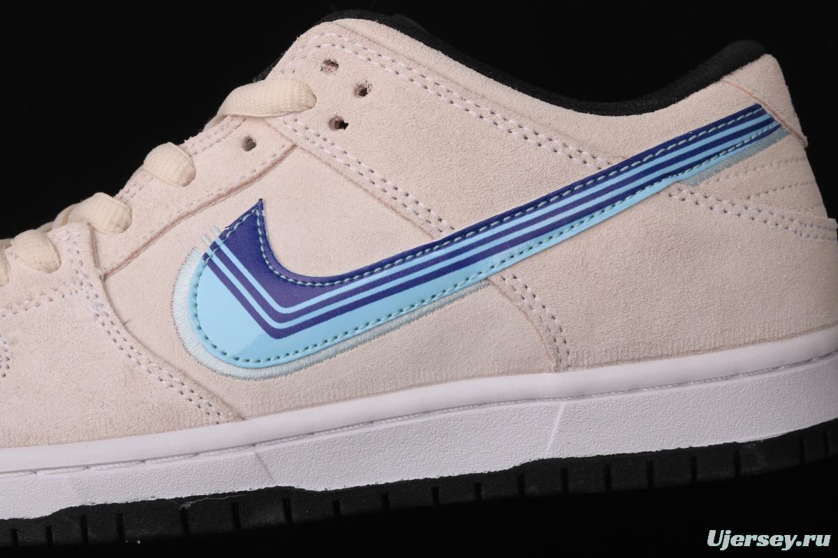 NIKE DUNK SB Low Pro road travel blue hook white blue low-top men's casual board shoes CT6688-200