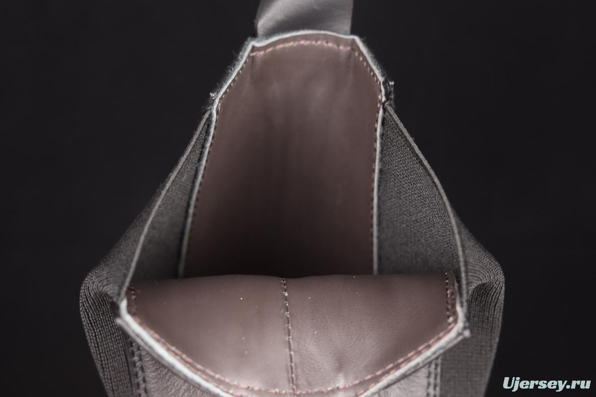 Bottega Veneta high-top casual leather boots
