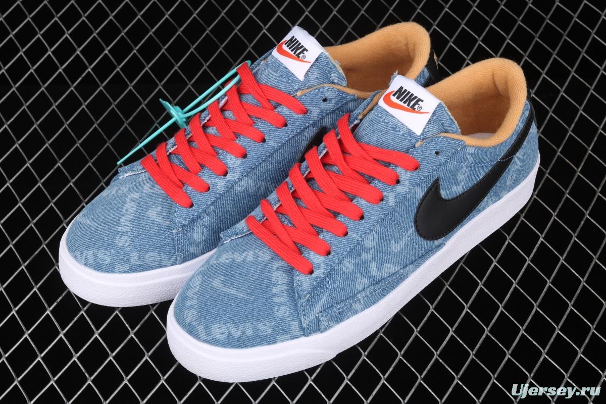 NIKE Blazer Low trailblazer denim low-top casual board shoes BQ4806-600