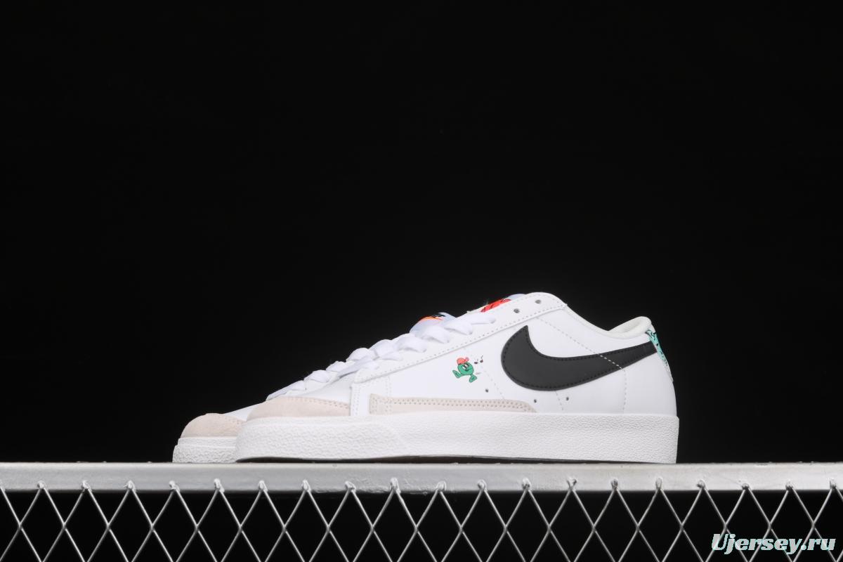 NIKE Blazer Low Basketball Boy Trail Blazers low-top casual board shoes DJ5201-106