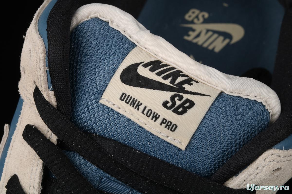 NIKE DUNK Low SB Pro blue and white dunk series low side leisure sports skateboard shoes BQ6817-200