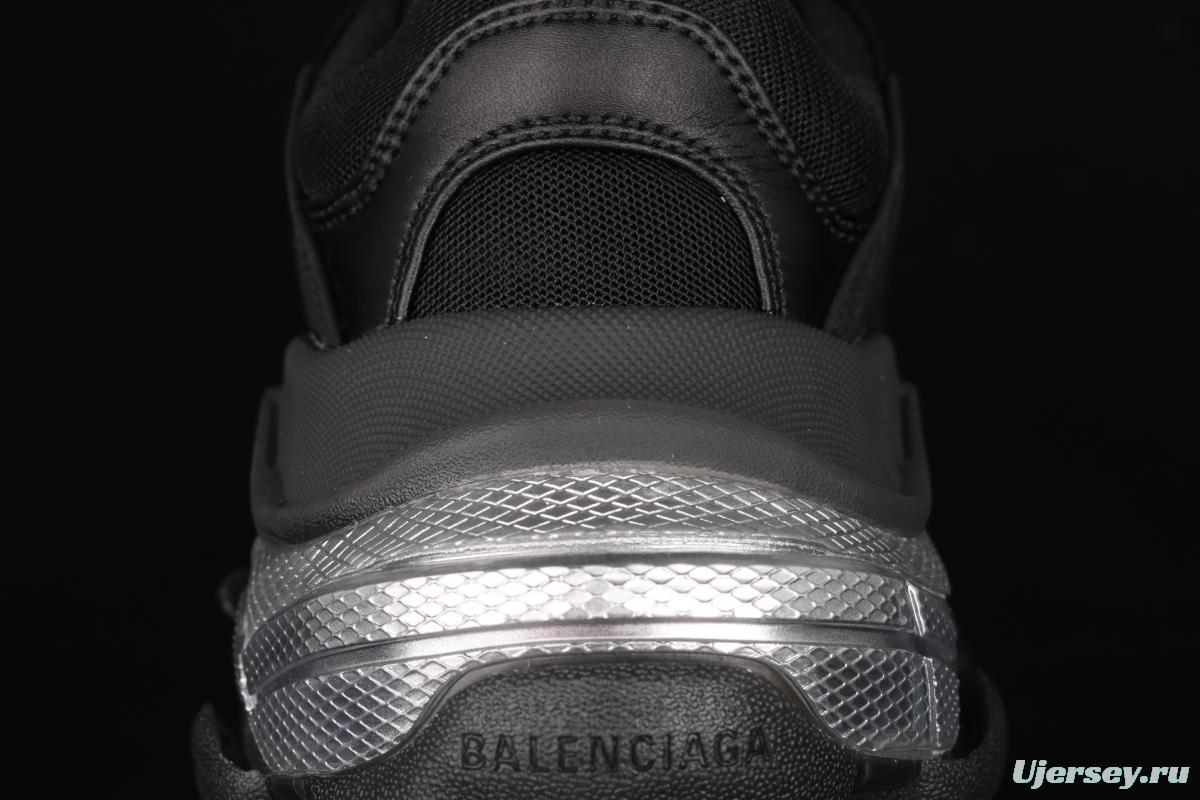 Balenciaga Triple S 3.0 full-combination nitrogen crystal outsole W2FB21001 for retro casual running shoes