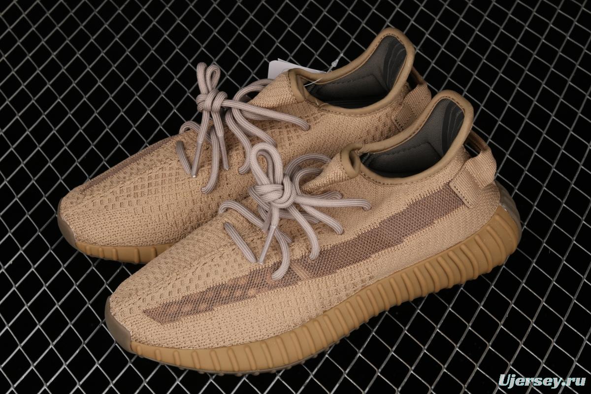 Adidas Yeezy Boost 350 V2 FX9033 Darth Coconut 350 second generation hollowed-out sesame gray angel color BASF popcorn