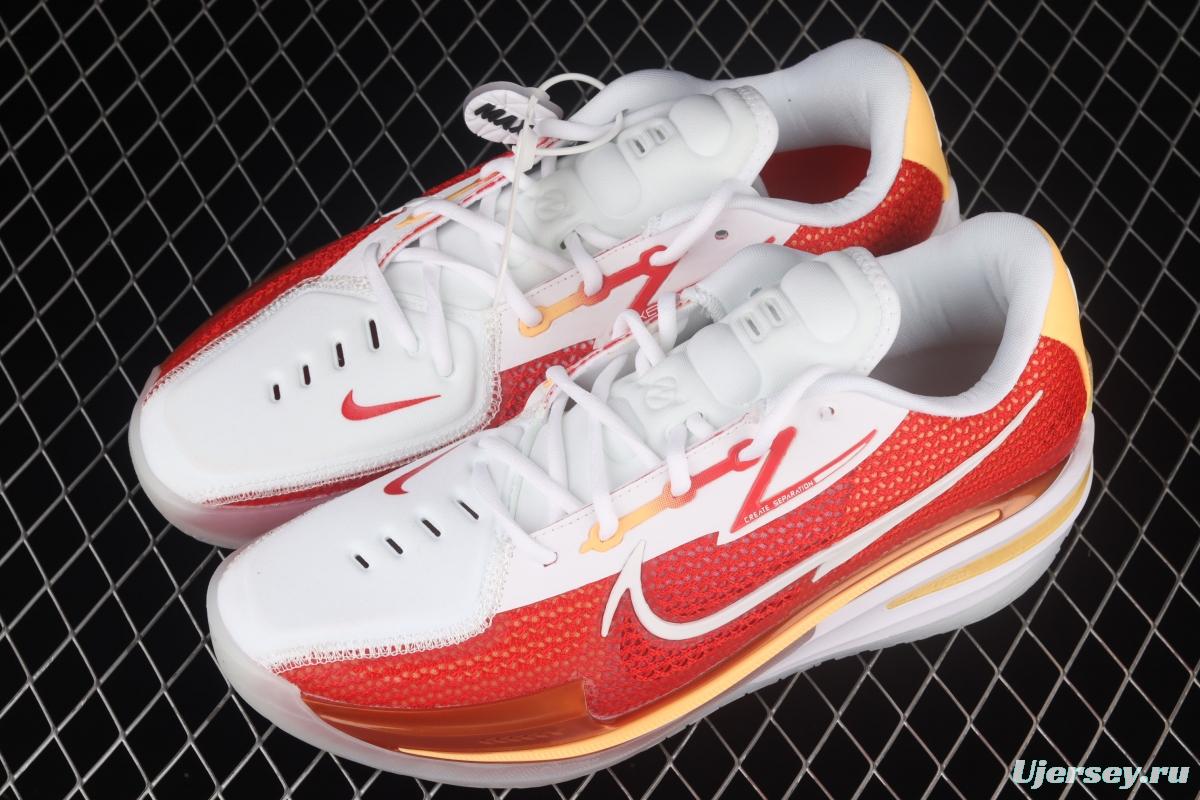 NIKE Air Zoom G.T.Cut EP first white and red actual combat series basketball shoes CZ0176-100
