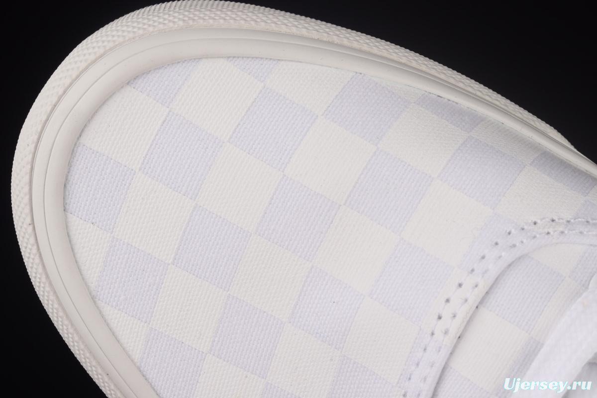 Vans Style 36 Milk White Chess Lattice low-top casual board shoes VN0A3WN3VEE