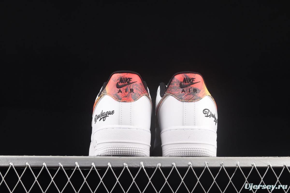NIKE Air Force 1x 07 Emb low-top sports leisure board shoes DM7578-100