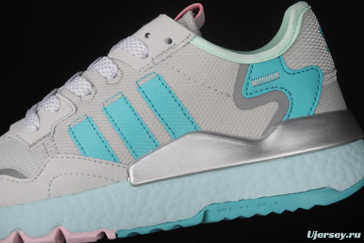 Adidas Nite Jogger 2019 Boost H017293M reflective vintage running shoes