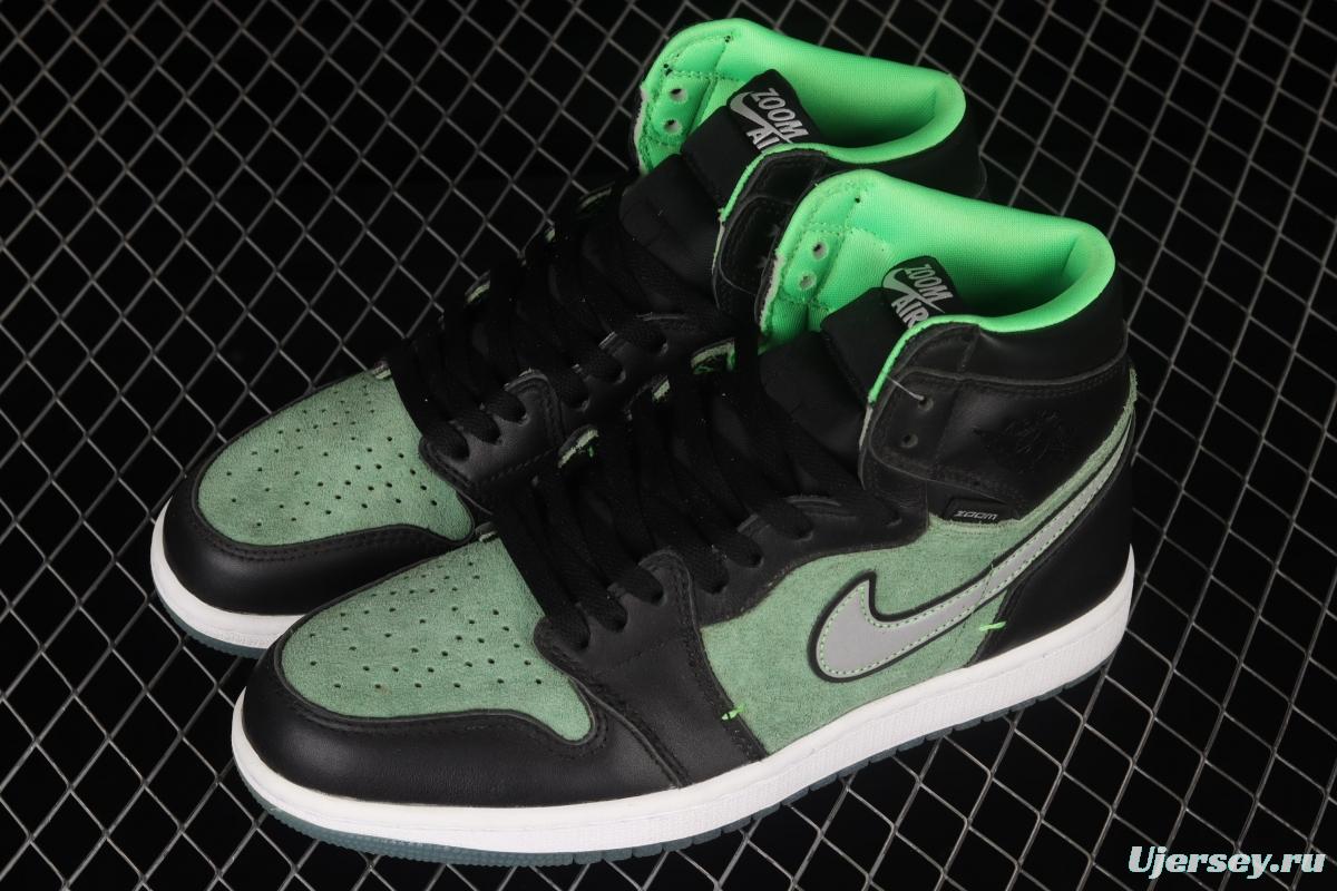 Air Jordan 1 High Zoom Rage Green dark green CK6637-002