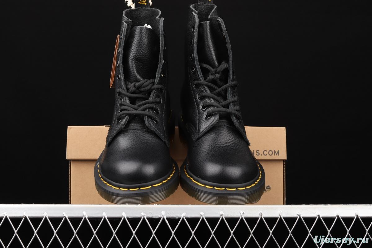 Dr.martens Martin boots 1460 series litchi soft leather eight holes Gaobang 13512006