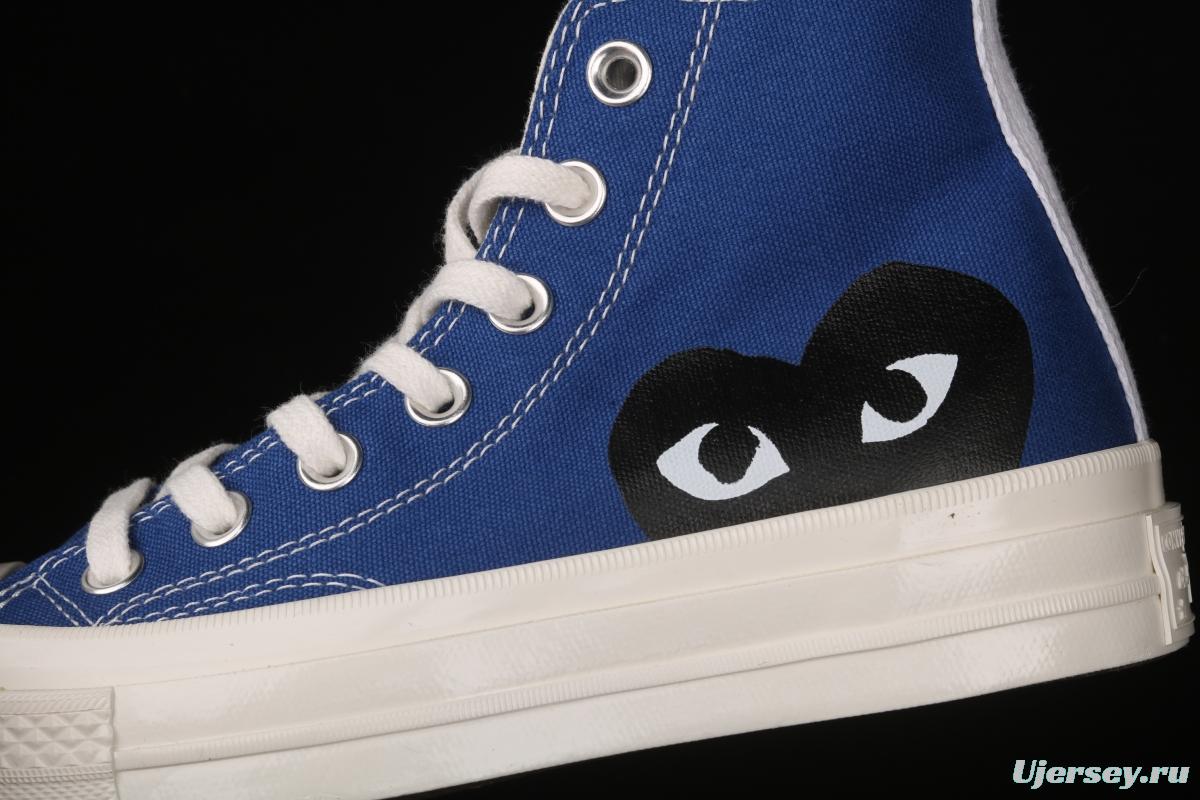 Converse x Cdg Comme des Gar ç ons Play 2021ss Love Co-named High-top Board shoes 171846C