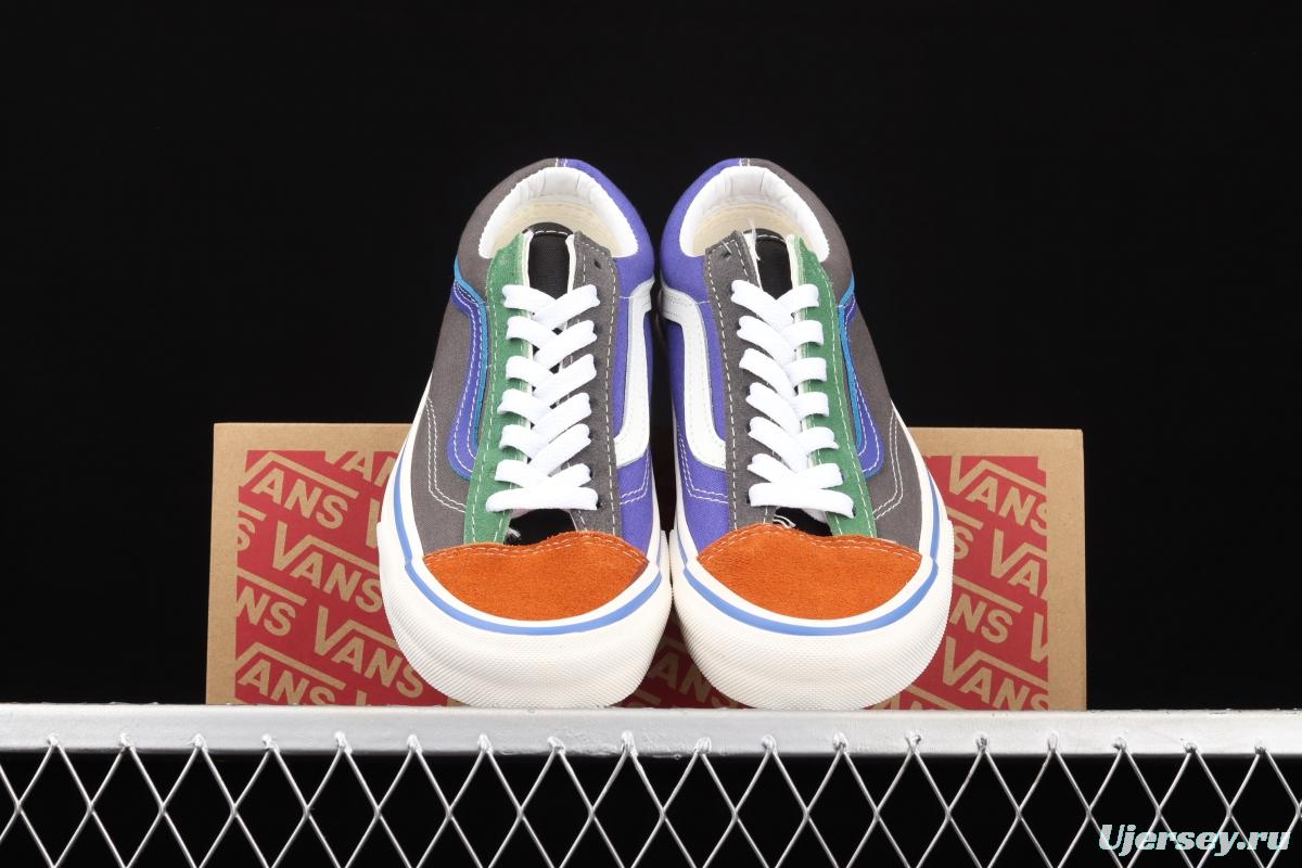 Vans Style 36 ice cream cream blue matching mandarin duck low upper board shoes VN0A54F66T7