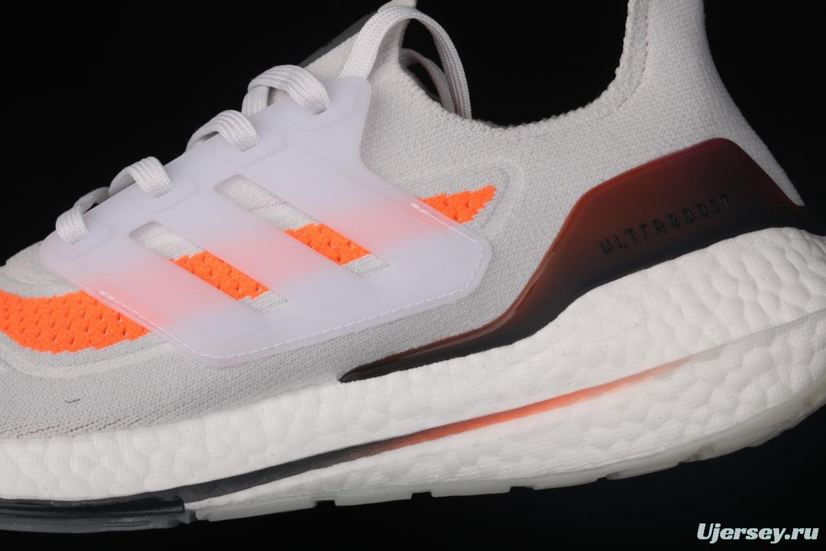 Adidas Ultra Boost 21 Consortium FY0375 Das new thick-soled popcorn running shoes