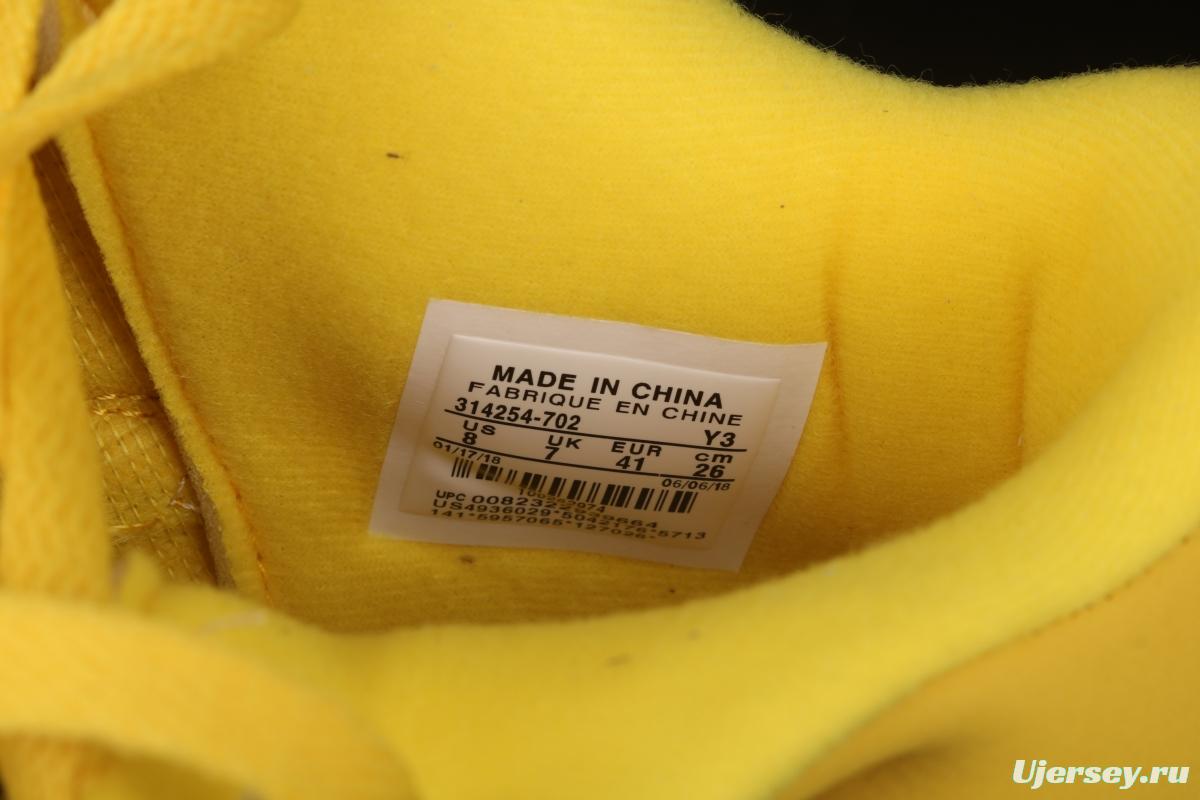 Air Jordan 4 Lightning Yellow Battery 314254-702