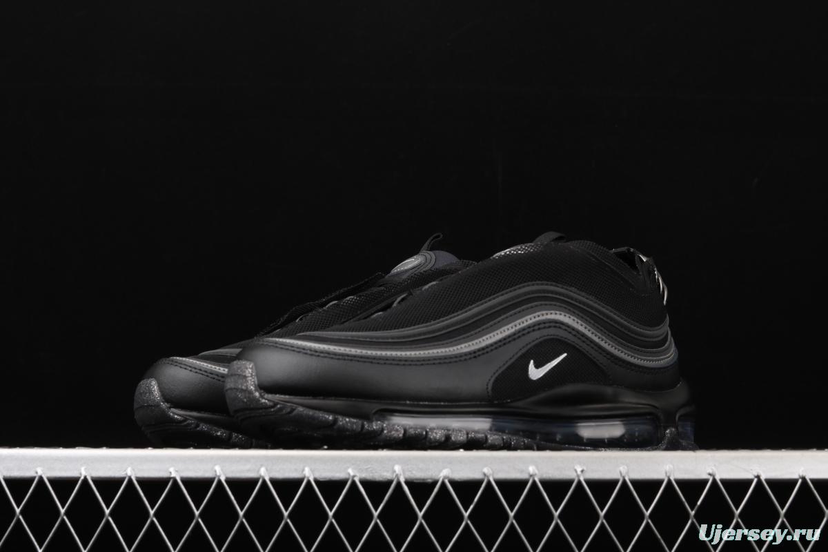 NIKE Air Max 97 Lx black net bullet air cushion running shoes CV9552-001