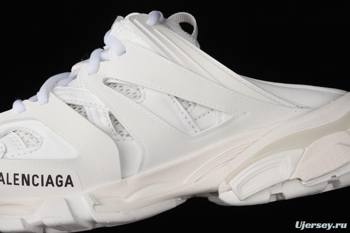 Balenciaga Sneaker Tess s.Gomma MAILLE WHITE/ORANGE 2021ss 3.0 three-generation outdoor concept shoes semi-drag W3CP66509