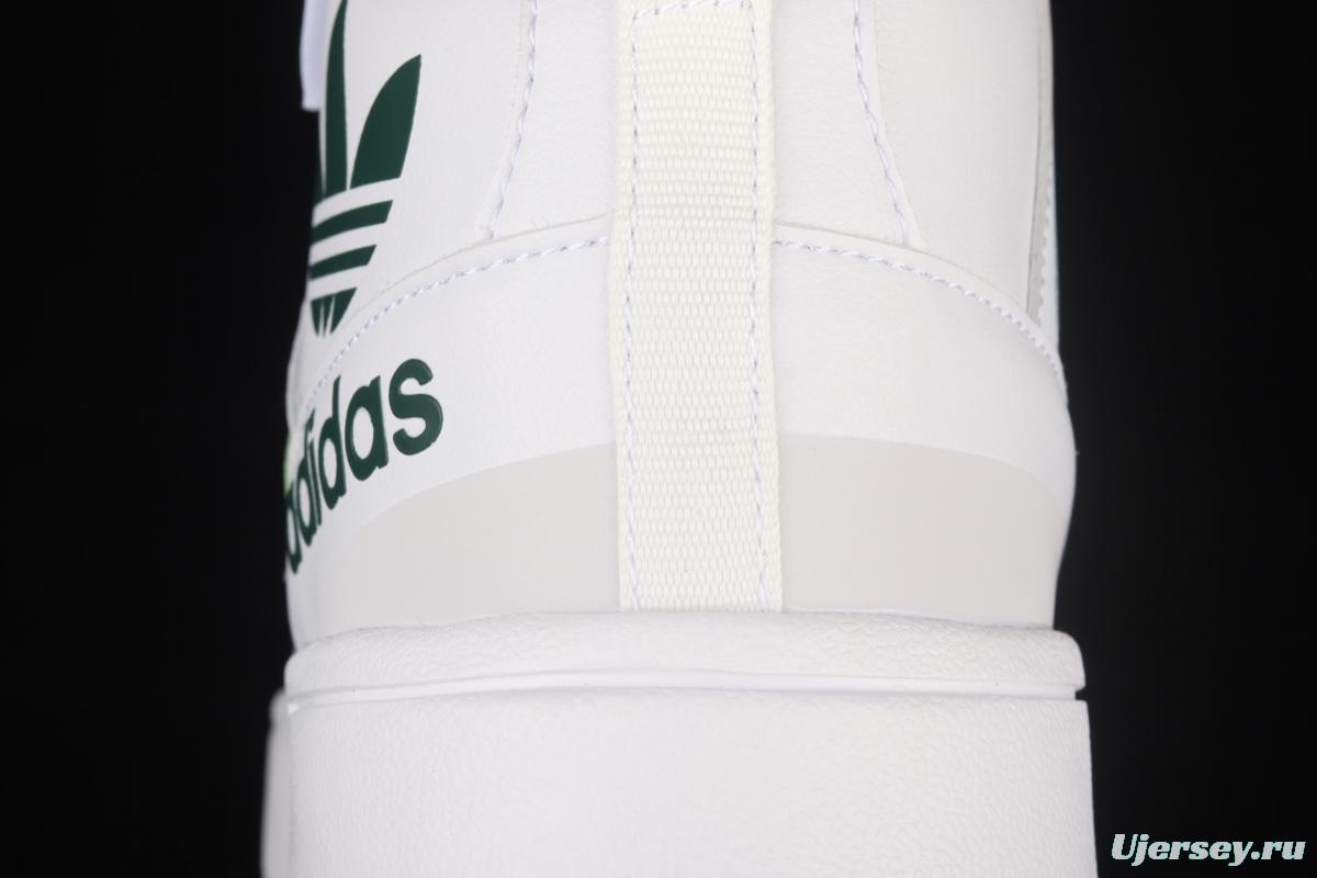 Adidas Post UP GY1392 Darth clover middle top casual basketball shoes