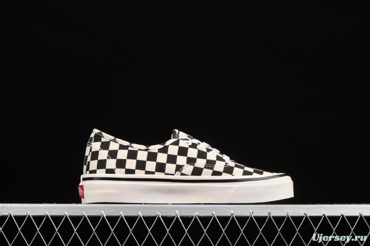 Vans Old Skool Anaheim blue standard four-hole low-side checkerboard vulcanized casual shoes VN0A38ENOAK