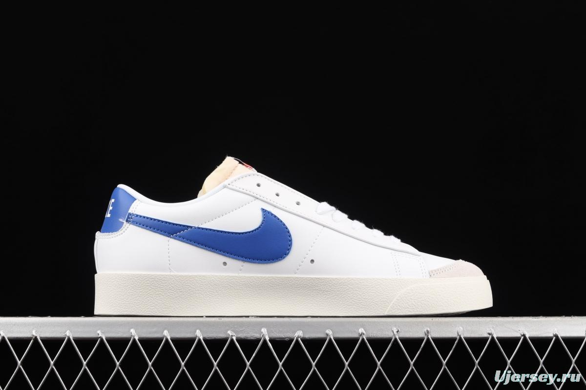 NIKE Blazer Low'77 Vintage Trail Blazers Leather Leather low-top Leisure Board shoes DA6364-103