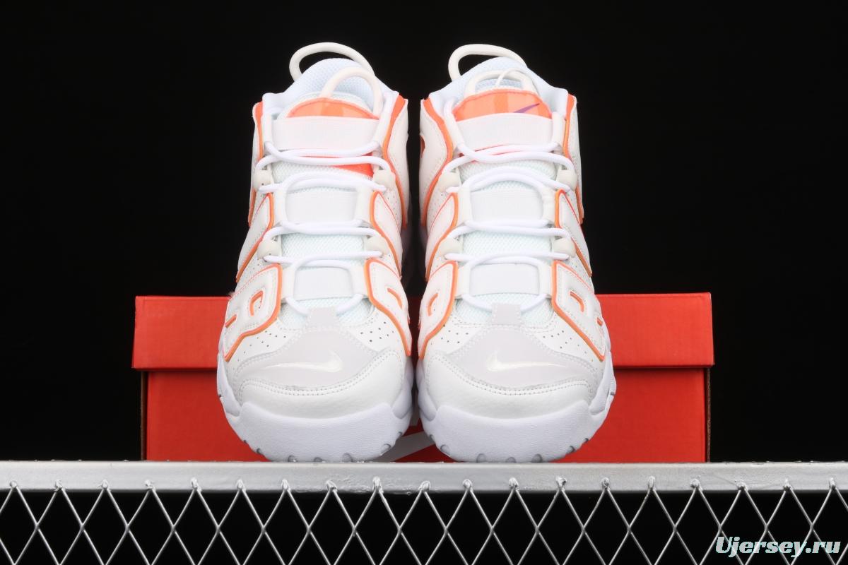 NIKE Air More Uptempo 96 QS Pippen original series classic high street leisure sports basketball shoes DH4968-100