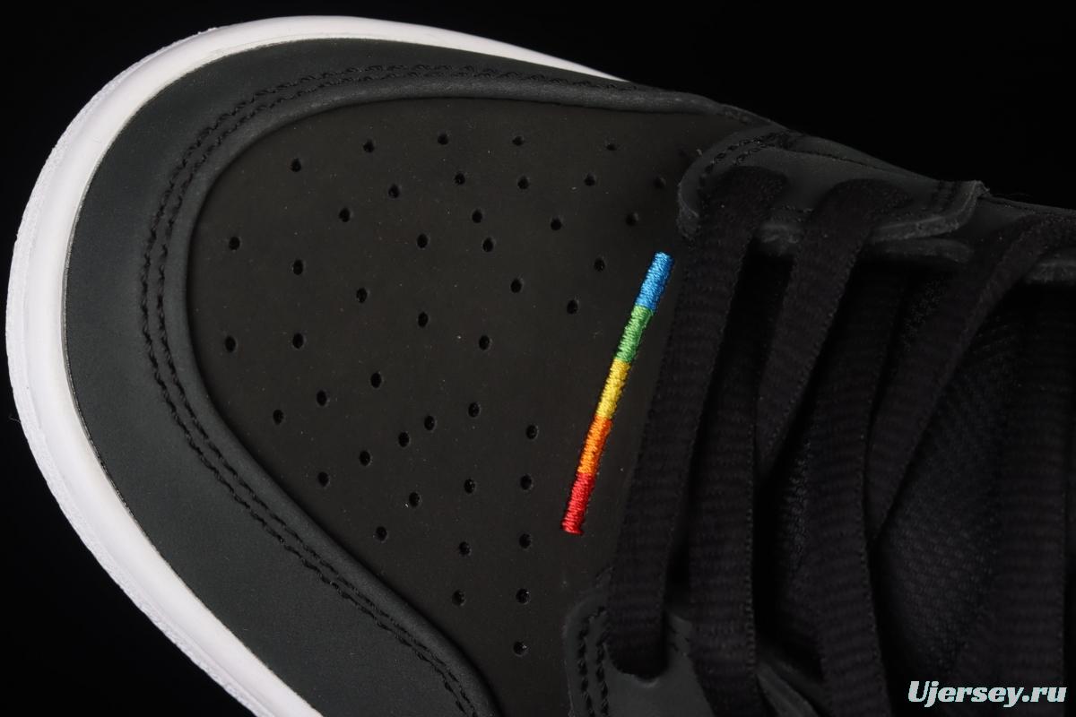 Polaroid x NIKE SB DUNK Low Black Rainbow Polaroid Joint SB Retro Casual Sneakers DH7722-001