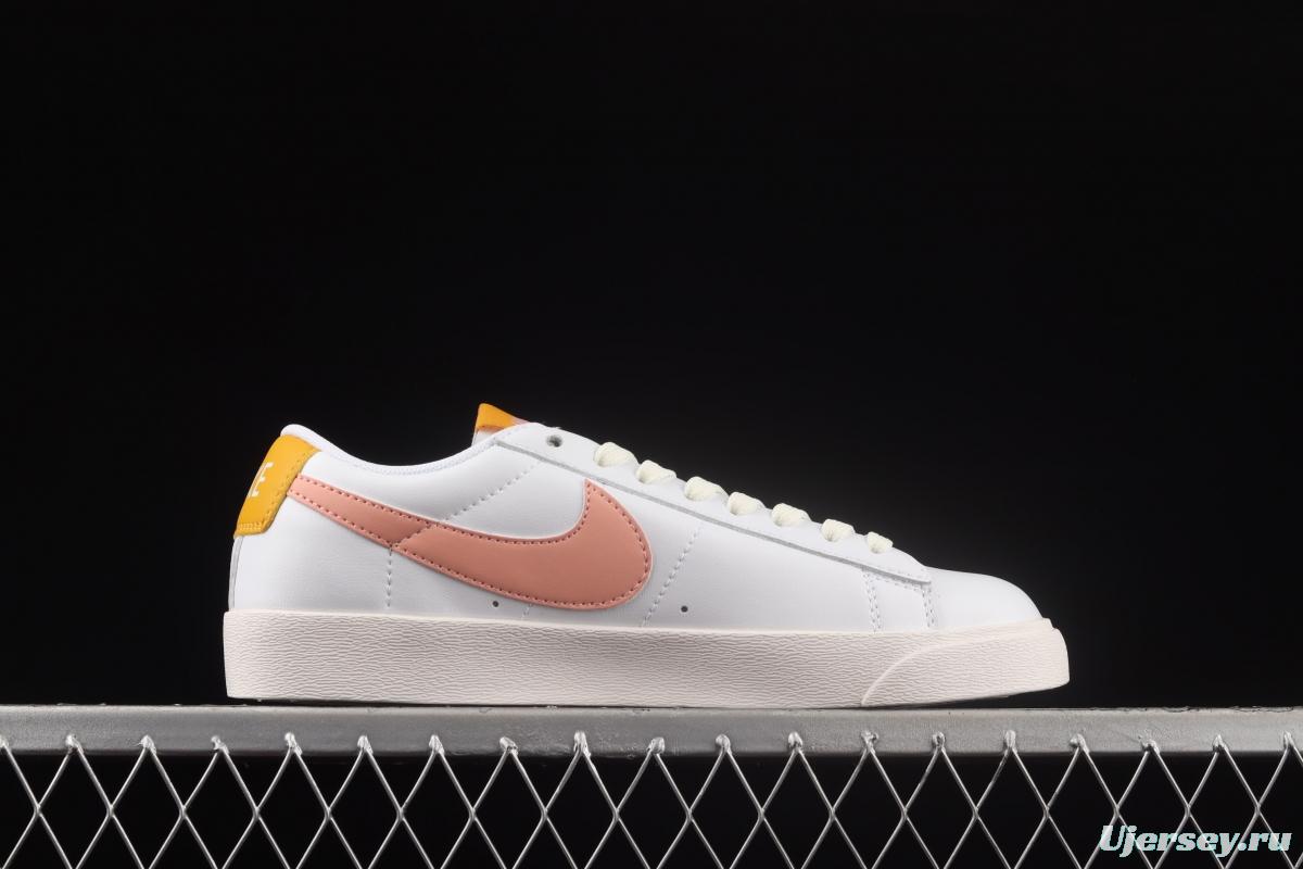 NIKE Blazer Low Le Trail Blazers Leather Leather low-top Leisure Board shoes AV9370-112